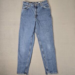 Vintage Levis Jeans Women's 10‎ Long 551 Relaxed Fit Tapered Leg MomUSA